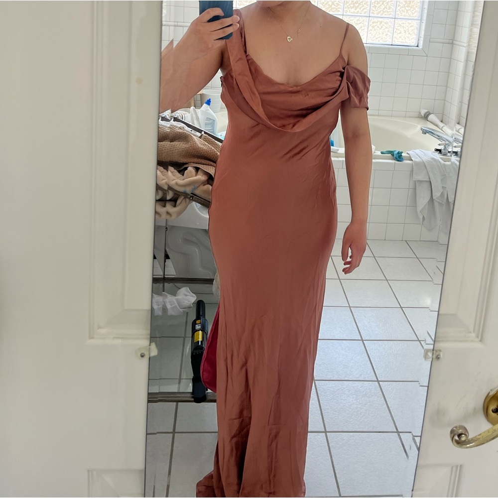 Reformation Ronda Silk Dress - Picture 4 of 4